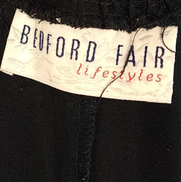 ๐ 3 for $15 Deal! ๐Bedford Fair Lifestyles black work pant - Picture 3 of 4